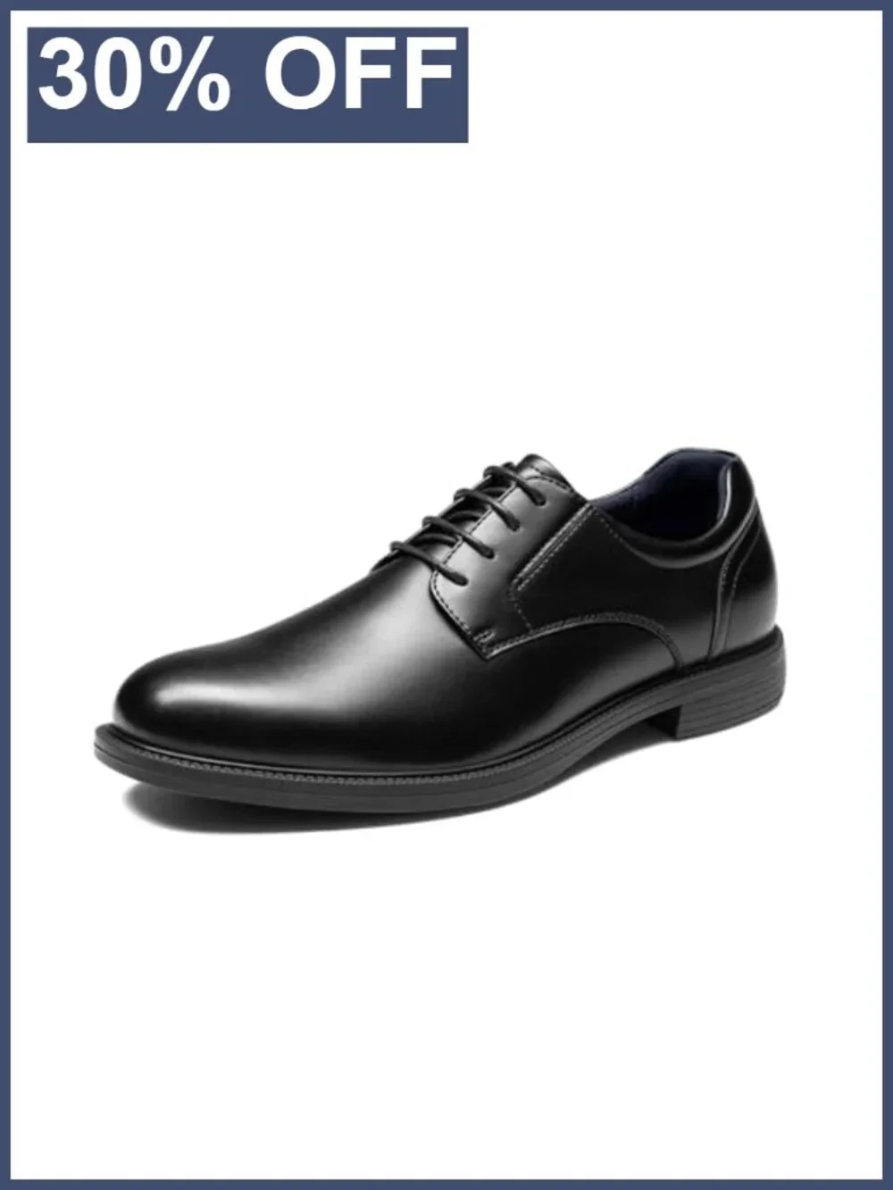 Men's Dress Oxford Shoes Formal Uniform Derby Slip Resistant Lace Up